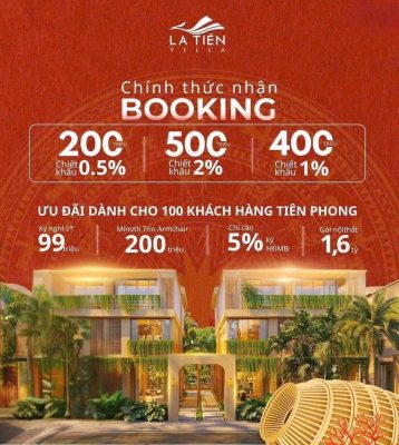✦ Thanh toán 15% đến khi nhận nhà ✦ Ngân hàng hỗ trợ cho vay 70% ✦ HTLS 0% đến 2 năm ✦ Ưu đãi chiết khấu lên đến 17% ✦ Ưu đãi đến 1,6 tỷ/căn (kèm điều kiện bàn giao) ✦ Tặng nội thất Minotti Trio armchair đến 200 triệu ✦ Tặng kỳ nghỉ dưỡng 5 sao đến gần 100 triệu Tiến độ thanh toán chuẩn – Ưu đãi chiết khấu 5%: ✦ Thanh toán 10% ký HĐMB. ✦ Thanh toán 3, 75%/ tháng (trong vòng 18 tháng từ khi ký HĐMB đến lúc nhận bàn giao nhà cuối năm 2026) ✦ Thanh toán 25% khi nhận bàn giao. ✦ Thanh toán 5% bàn giao GCNQSH