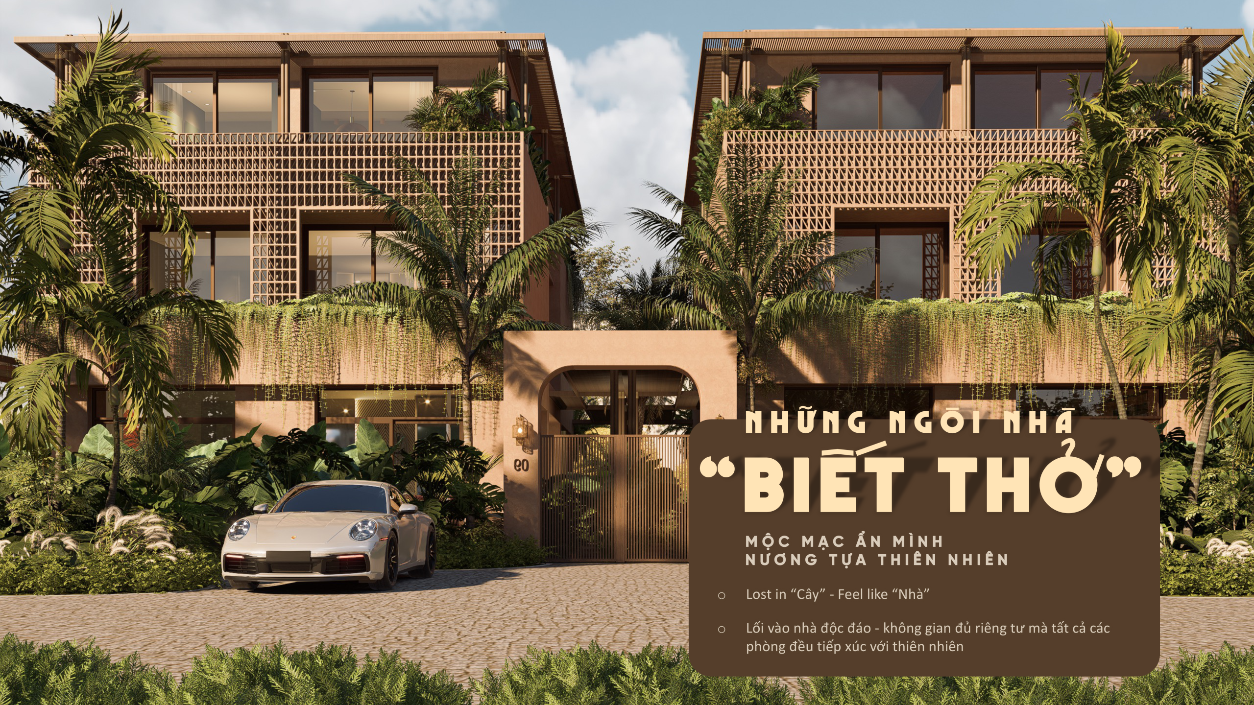 Những ngôi nhà biết thở tại La Tiên Villa