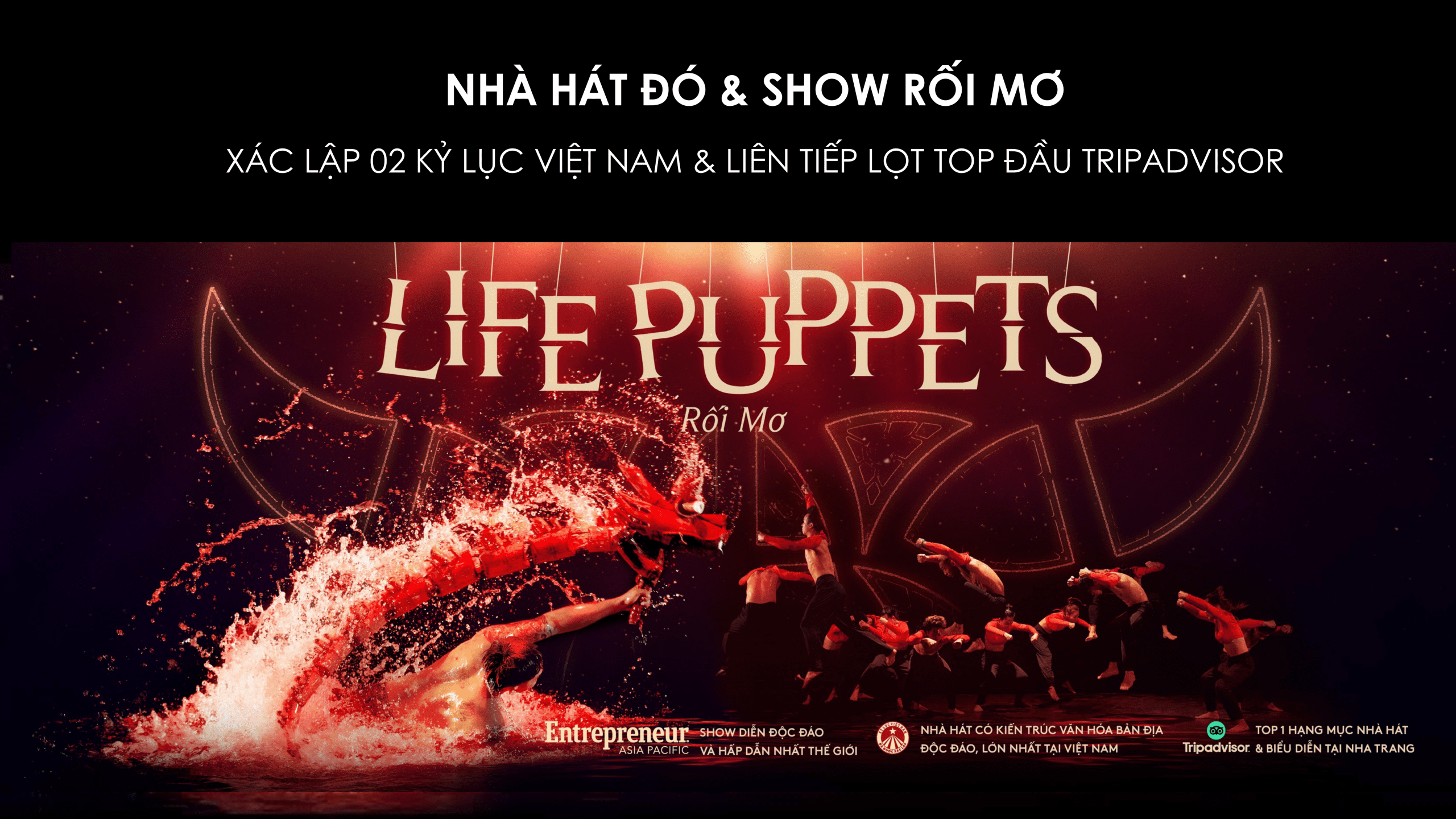 Tiện ích Show Rối Mơ tại La Tiên Villa