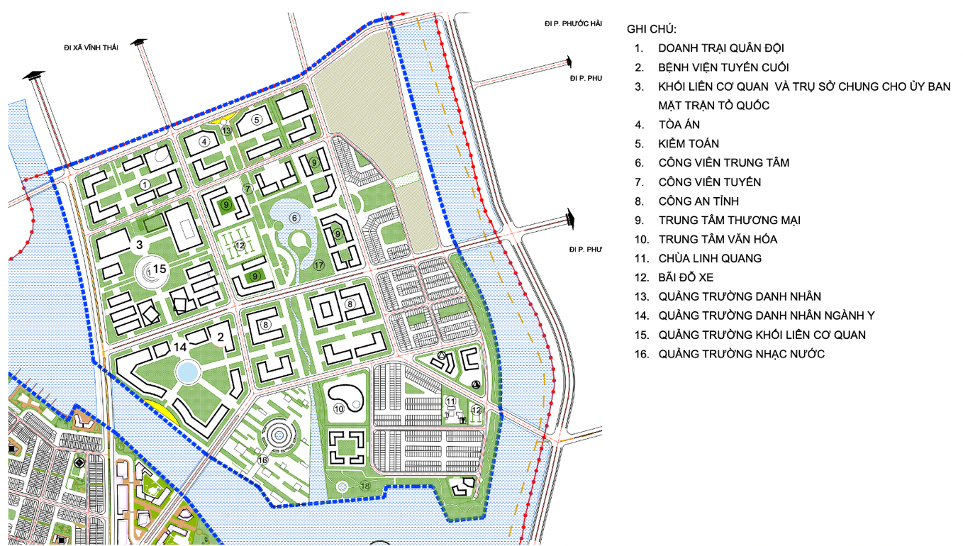 Tiểu Phân Khu A – Khu đô thị hỗn hợp Nha Trang