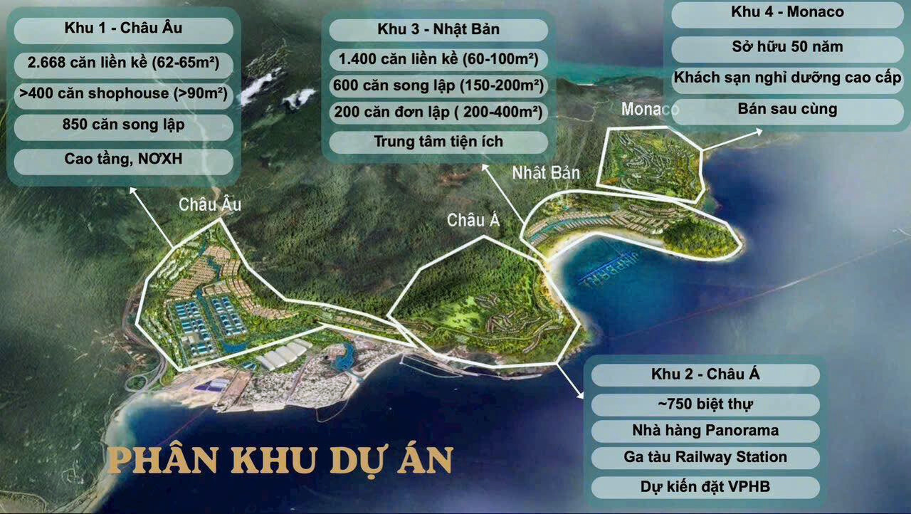 04 Phân Khu ở Dự án Vinhomes Hải Vân Bay