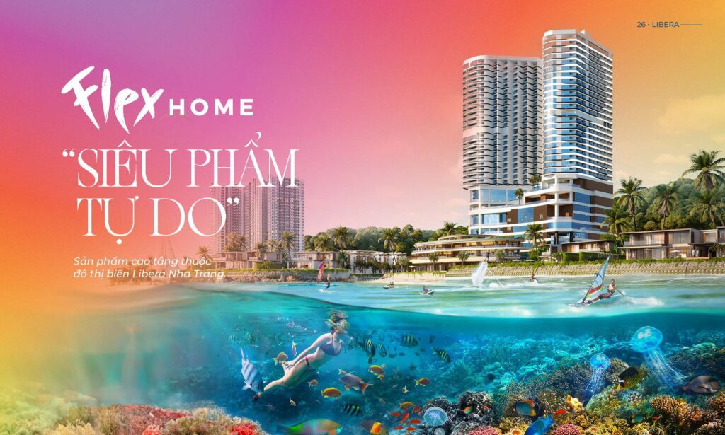Căn hộ biển Flex Home - Libera Nha Trang