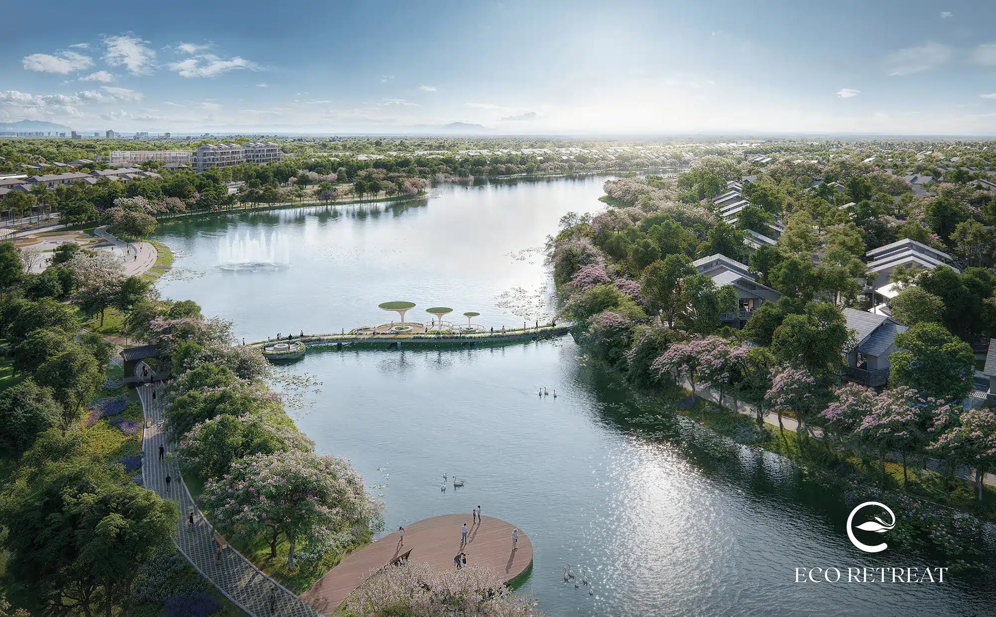 Eco Retreat nằm tại phía Tây Sài Gòn được nhà sáng lập Ecopark chính thức ra mắt