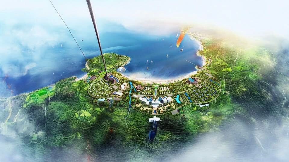 Hình ảnh View Từ Trên Không Nhìn Xuống Vinhomes Hải Vân Bay