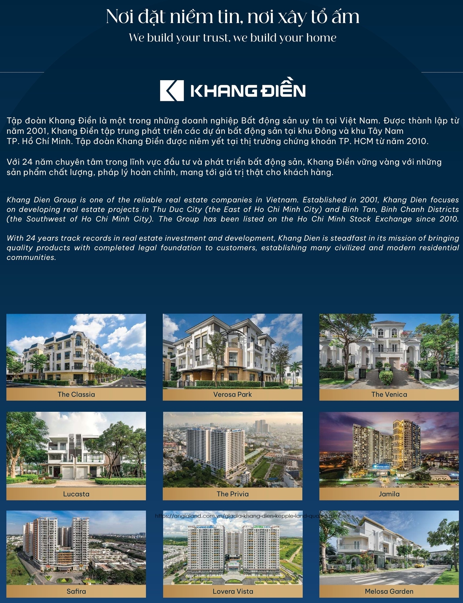 Danh Sách Các Dự Án Khang Điền Tại Việt Nam | Cập Nhật Mới Nhất 2025 Danh Sách Các Dự Án Khang Điền Tại Việt Nam | Cập Nhật Mới Nhất 2025