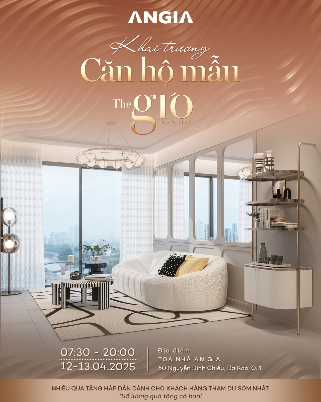 Sự kiện khai trương nhà mẫu The Gió Riverside