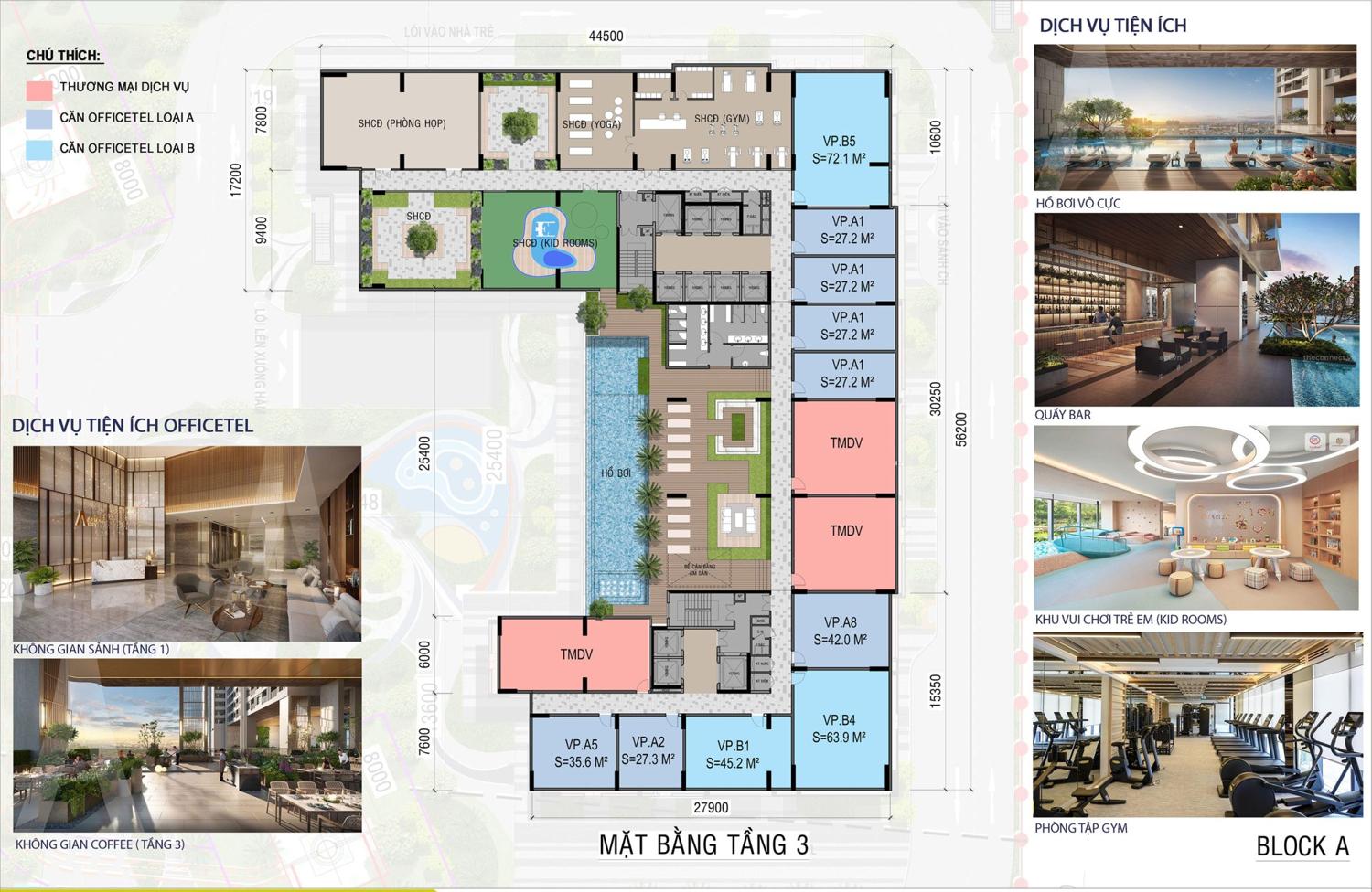 Ava Center Mặt bằng & thiết kế Ava Center