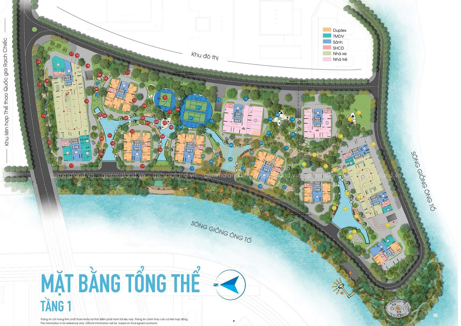 Mặt bằng dự án căn hộ chung cư The Prive Quận 2