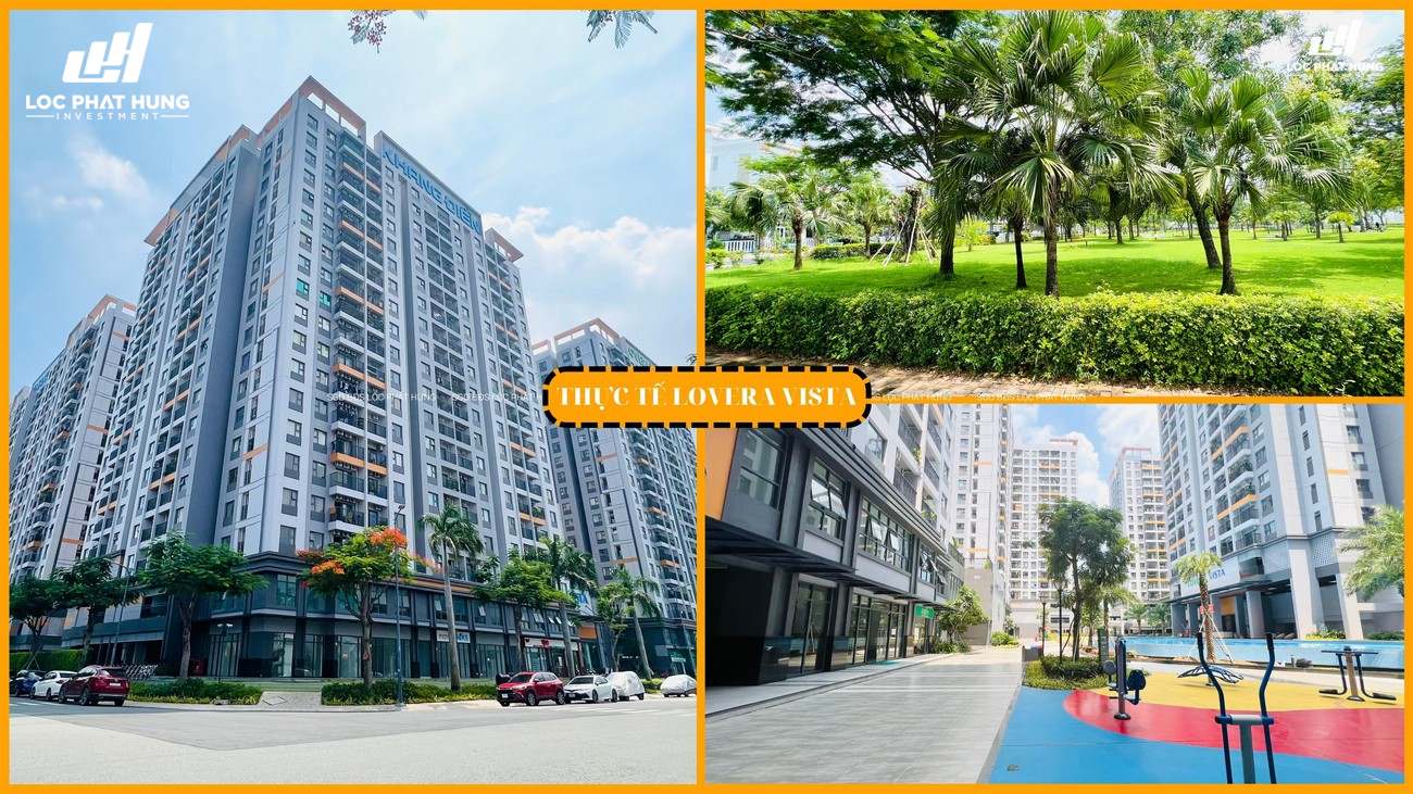 Ảnh thực tế dự án chung cư Lovera Vista Bình Chánh Ảnh thực tế dự án chung cư Lovera Vista Bình Chánh