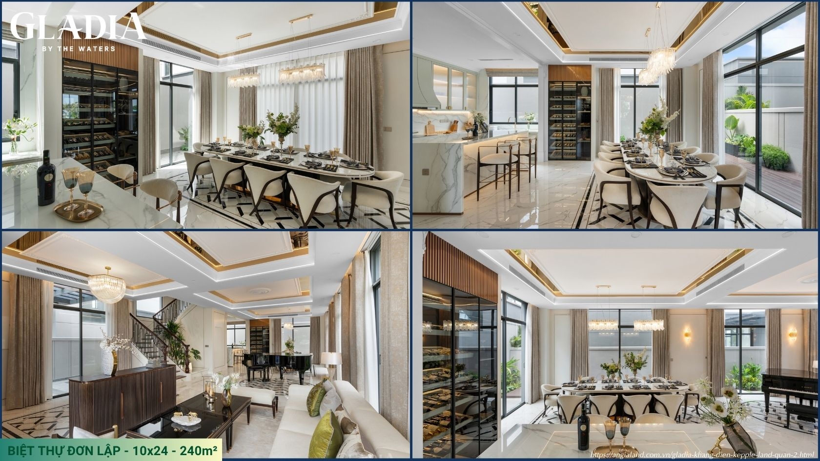 Nhà Mẫu Biệt Thự Đơn Lập Gladia Khang Điền Võ Chí Công Nhà Mẫu Biệt Thự Đơn Lập Gladia Khang Điền Võ Chí Công