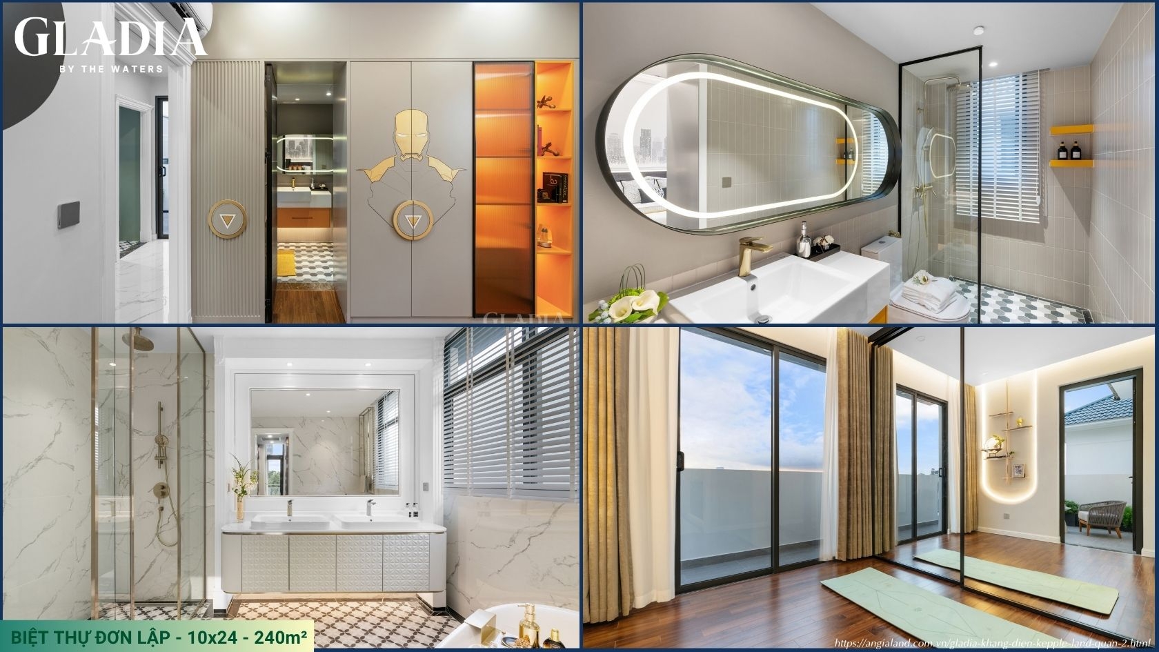 Nhà Mẫu Biệt Thự Đơn Lập Gladia Khang Điền Võ Chí Công Nhà Mẫu Biệt Thự Đơn Lập Gladia Khang Điền Võ Chí Công