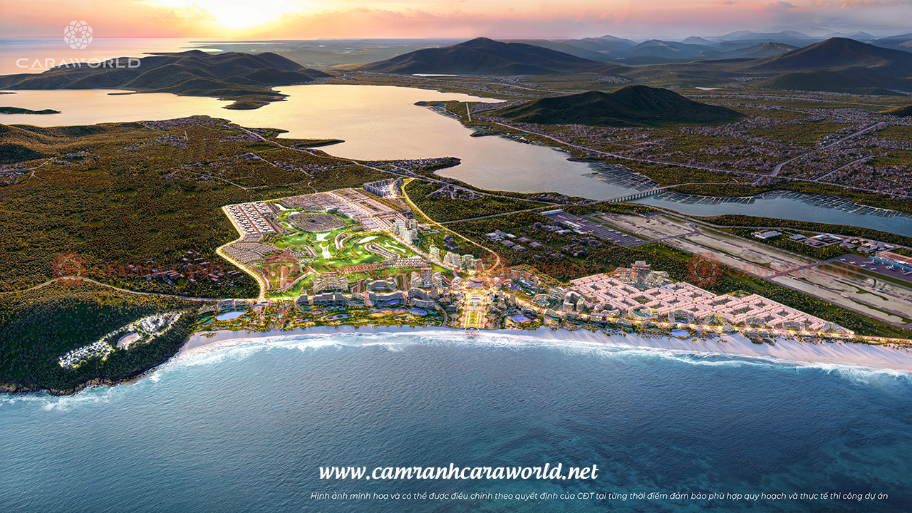 Phối cảnh tổng thể CaraWorld Cam Ranh