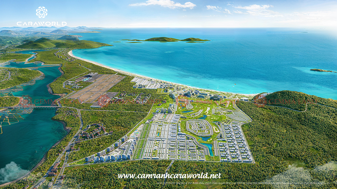 Phối cảnh tổng thể CaraWorld Cam Ranh