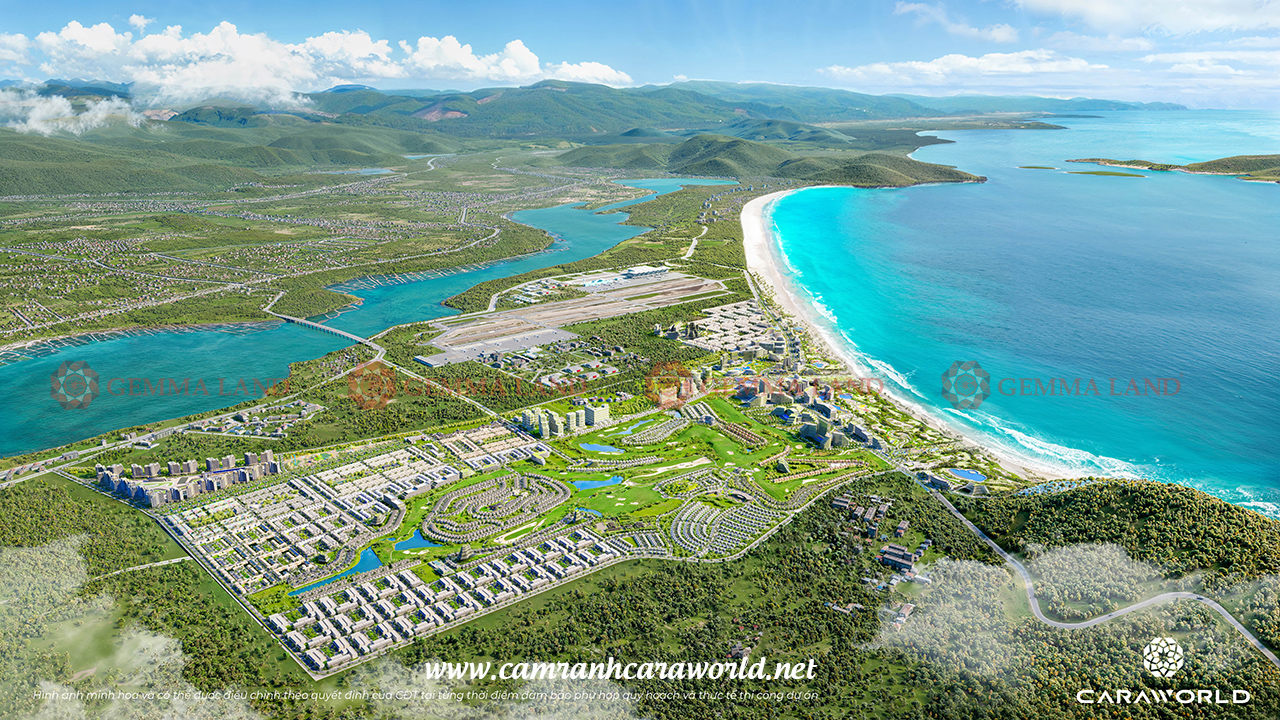 Phối cảnh tổng thể CaraWorld Cam Ranh