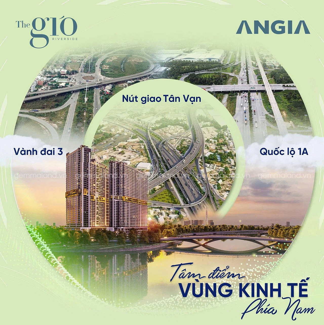 The Gió Riverside - Tâm điểm vùng kinh tế phía Nam