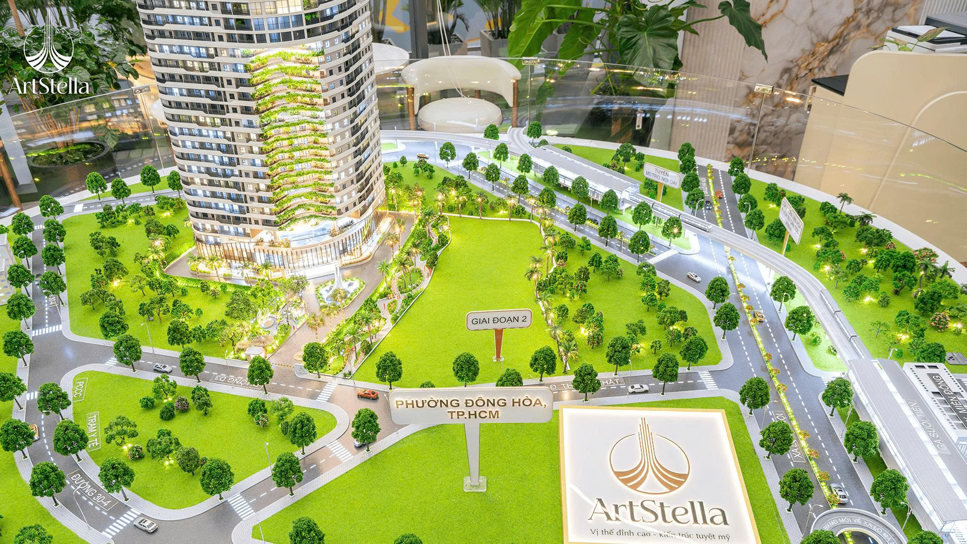 Mô hình Sa bàn Dự án Art Stella Mô hình Sa bàn Dự án Art Stella