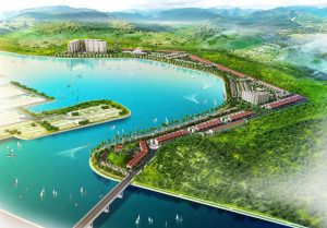 Phối cảnh khu đô thị hỗn hợp Nha Trang ven sông Quán Trường