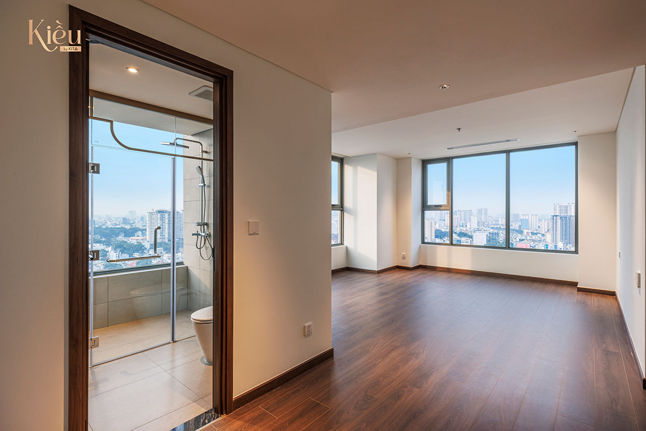 Ảnh thực tế căn hộ Kiều By Kita Quận 5, sẵn sàng bàn giao.