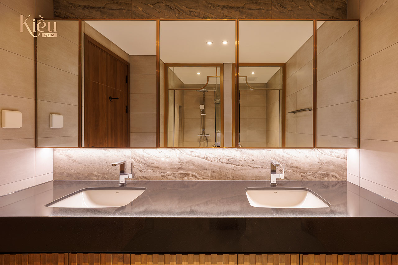 Ảnh thực tế căn hộ Kiều By Kita Quận 5, sẵn sàng bàn giao.