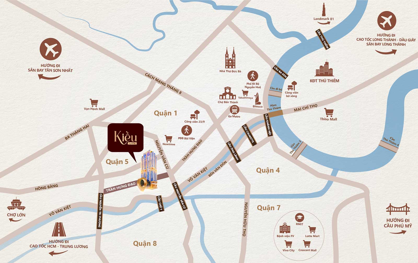 Căn hộ Kiều By Kita Quận 5