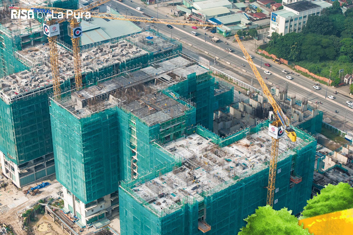 La Pura - Cập nhật tiến độ thi công tháng 10.2025