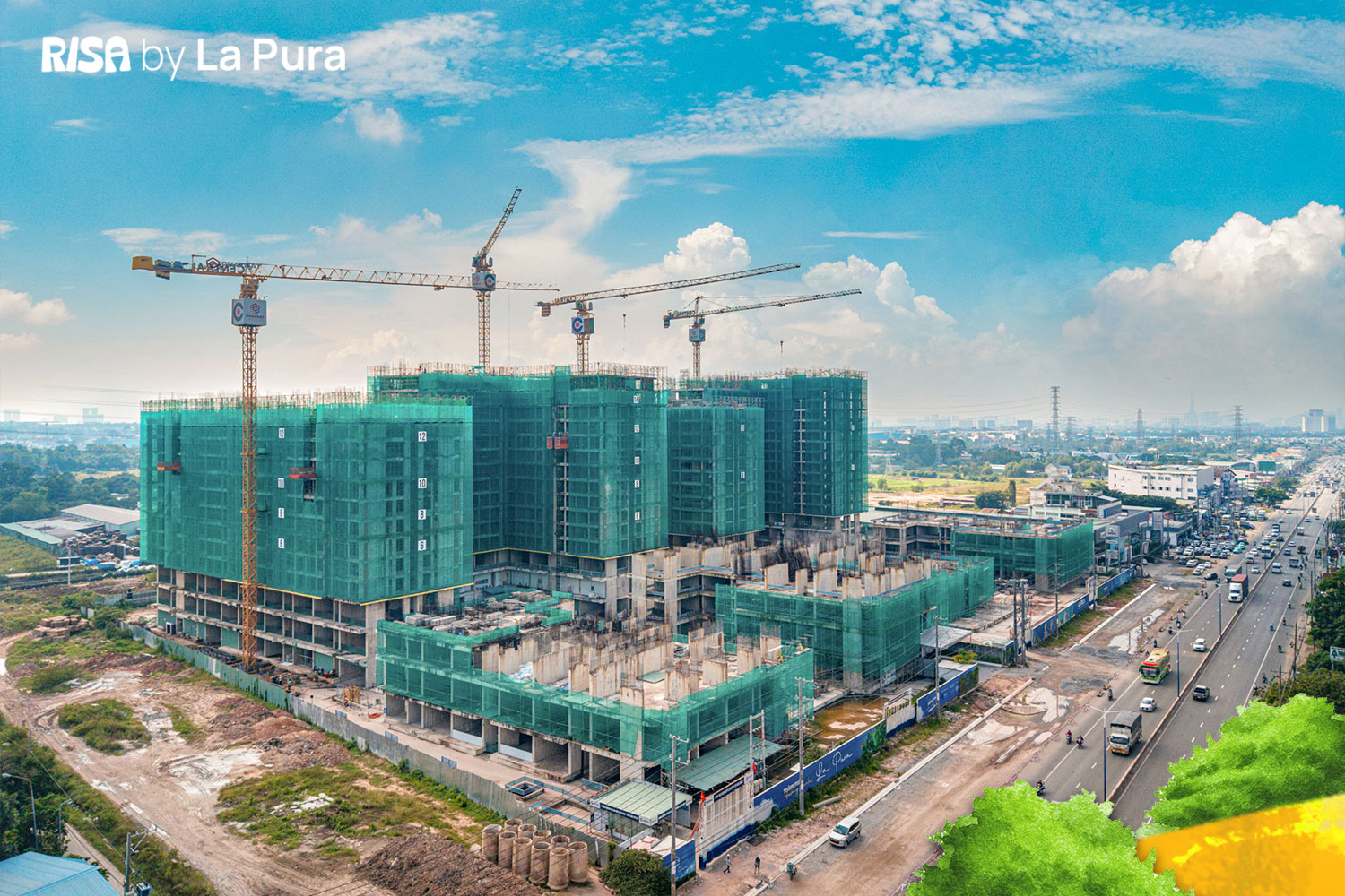 La Pura - Cập nhật tiến độ thi công tháng 10.2025