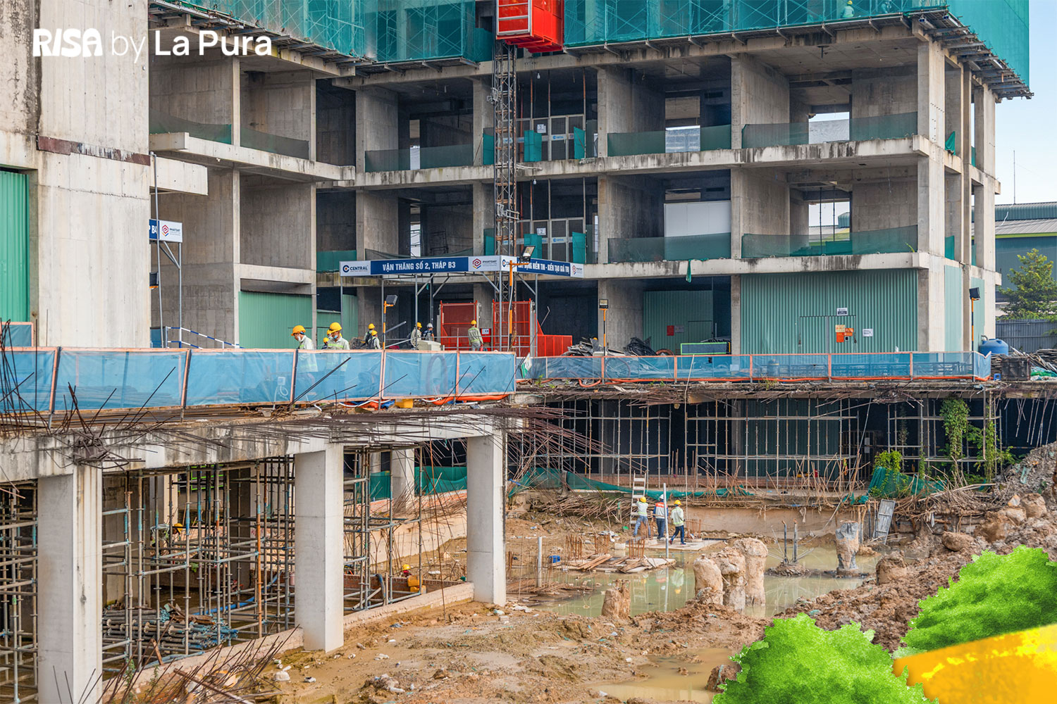 La Pura - Cập nhật tiến độ thi công tháng 10.2025