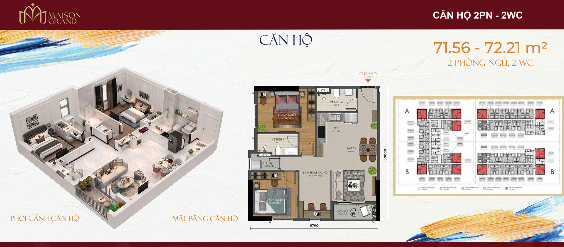 Căn hộ Maison Grand P. Phú Mỹ TPHCM