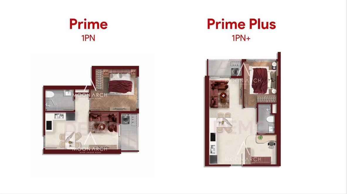 Căn hộ 1 phòng ngủ Lusso Saigon