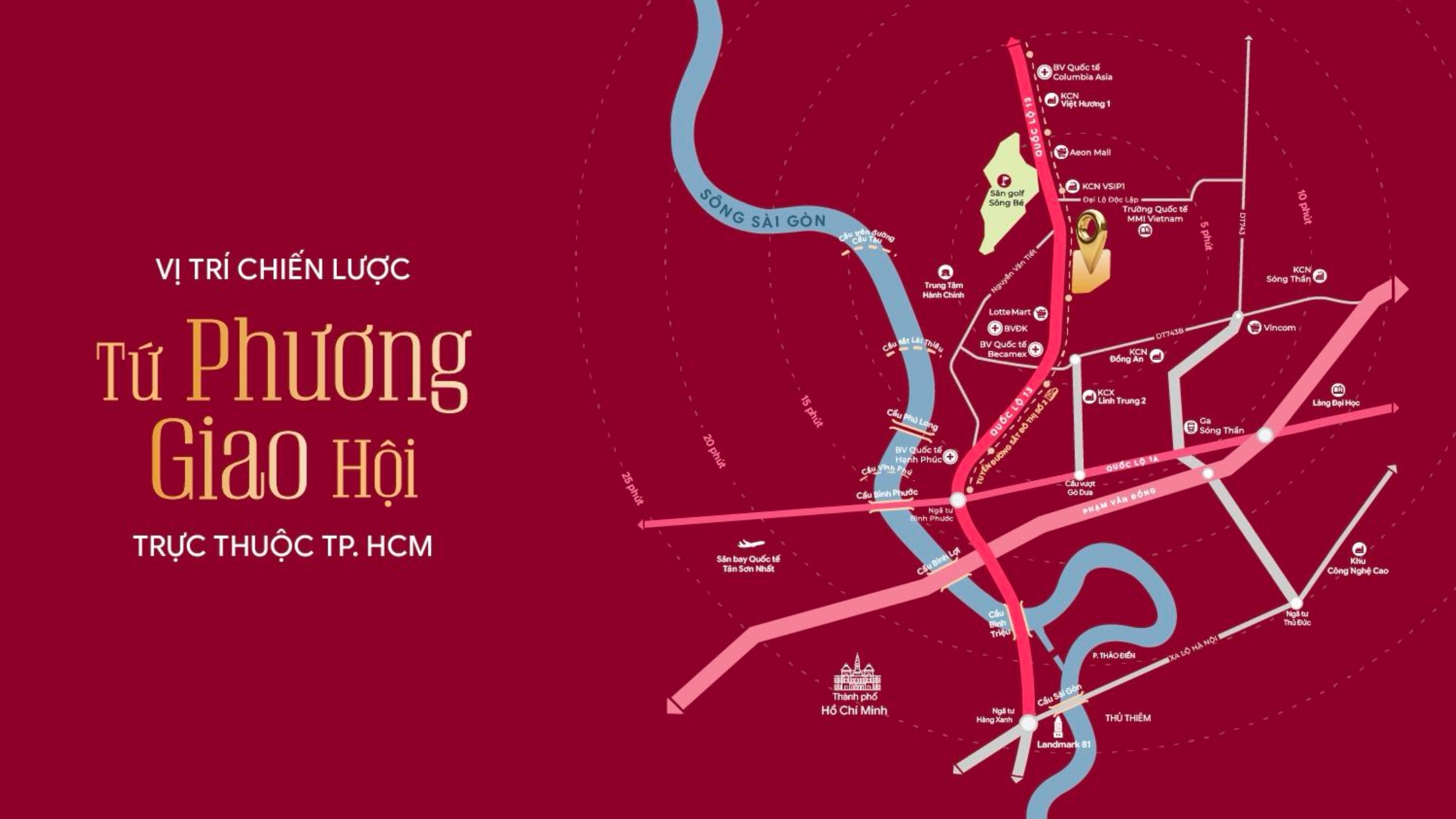 vị trí Lusso Sai Gon